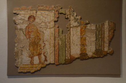Strasbourg, Chateau, fresco