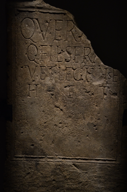 Strasbourg, Koenigshoffen, tombstone of Seranus of II Augusta