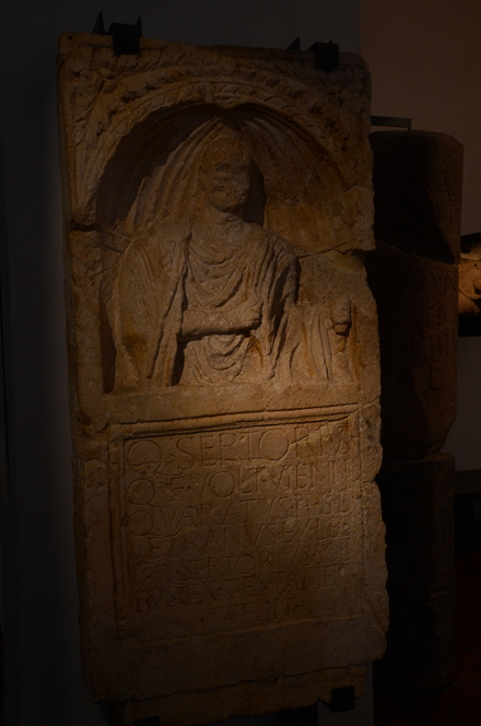 Strasbourg, Koenigshoffen, tomb of Sertorius with Roman inscription