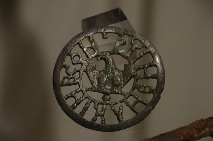 Strasbourg, Koenigshoffen, medallion with eagle