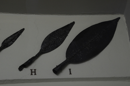 Reims, Lanceheads from the La Tène-culture