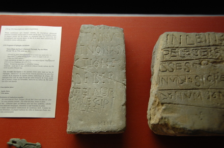 Clermont-Ferrand, Merovingian inscription