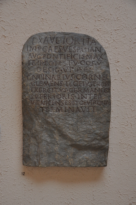Larioz/Passy, Boundary marker on the col de la Forclaz-du-Prarion