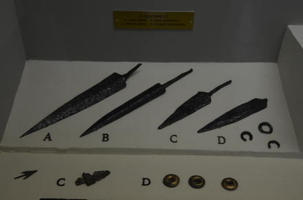 Marne area, Lanceheads dating from the La Tène culture