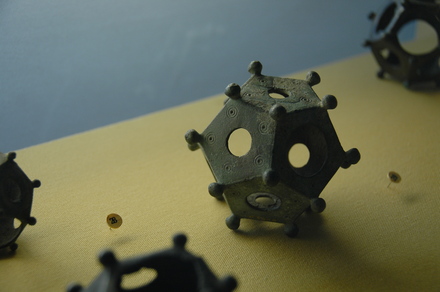 Bronze Roman dodecaeder