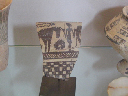 Tepe Sialk, Sherd from a chalcolithic pot