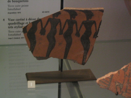 Rhagae, Sherd with dancers