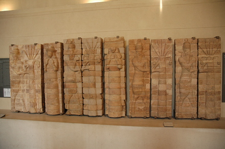 Susa, Dynastic Temple of the Šutrukids, Relief of the gods