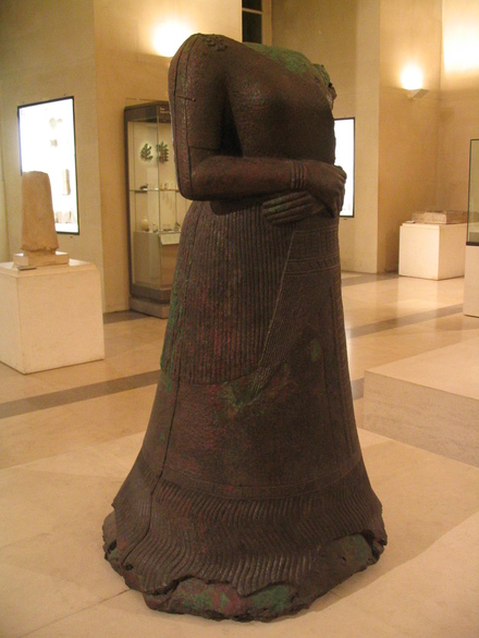 Susa, Statue of queen Napirasu, wife of Untaš-Napiriša