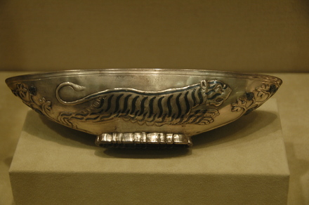 Sasanian plate with a tiger