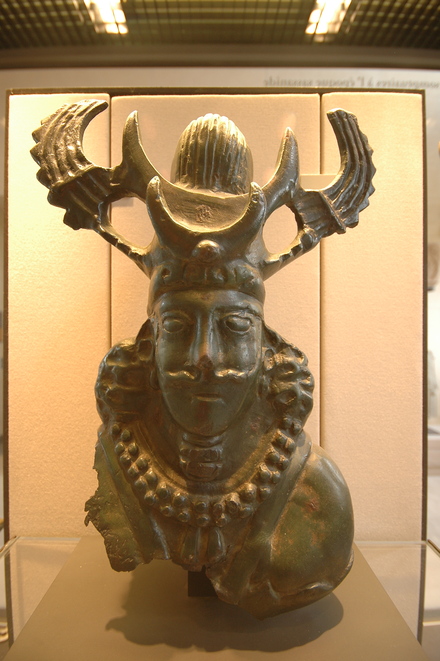 Portrait of a Sasanian king