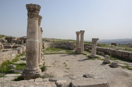 Amman, Citadel, remains of Remains of Byzantine church,