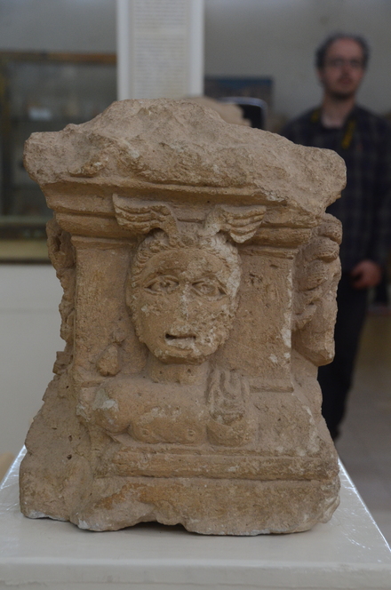 Amman, Pedestal with head of Hermes