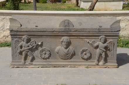 Amman, Basalt sarcophagus