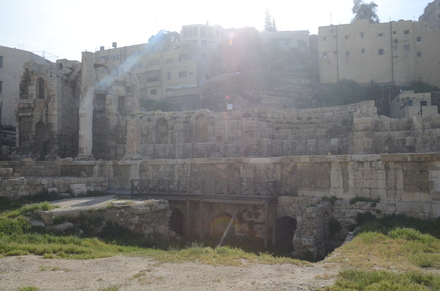 Amman, Remains of Nymphaeum, 