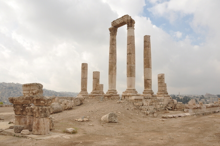 Amman, Citadel, Temple of Hercules, exterior