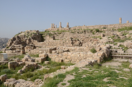 Amman, Citadel, Temple of Hercules, exterior