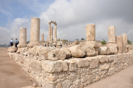 Amman, Citadel, Temple of Hercules, temenos