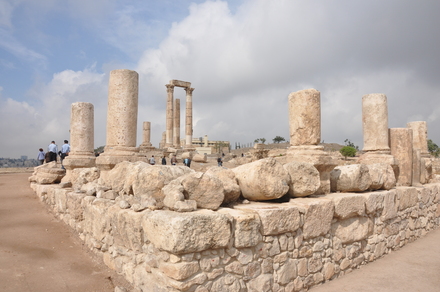 Amman, Citadel, Temple of Hercules, temenos