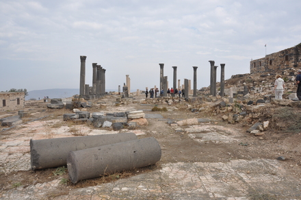 Gadara, Remains of Remains of Byzantine church