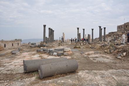 Gadara, Remains of Remains of Byzantine church