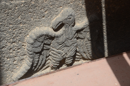 Gadara, Frieze with an eagle as decoration