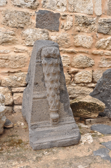 Gadara, Relief presenting a club