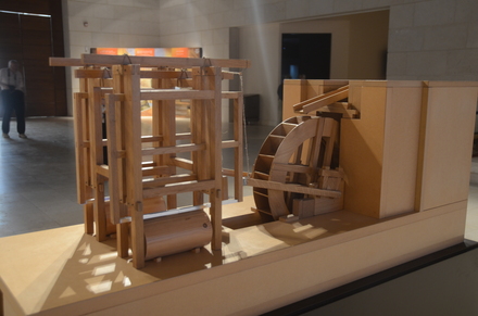 Gerasa,  Model of a sawmill