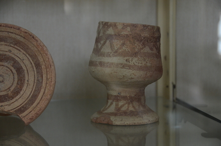 Al-Jib, Late bronze pottery