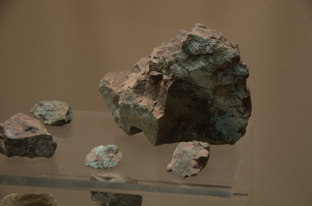 Wadi Araba, Copper ores