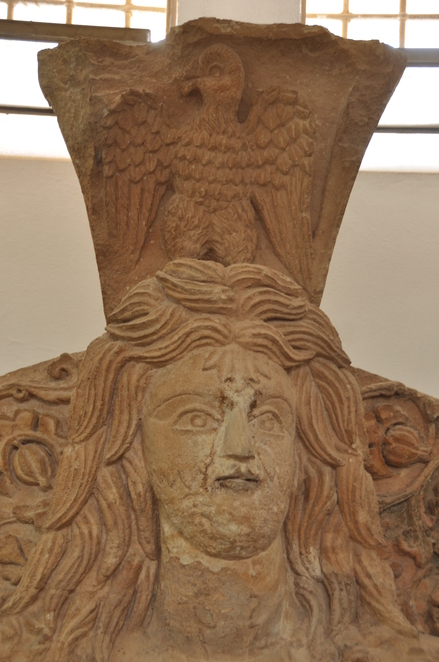Khirbet et-Tannur, Nabataean depiction of Atargatis, goddess of fruits and fertility