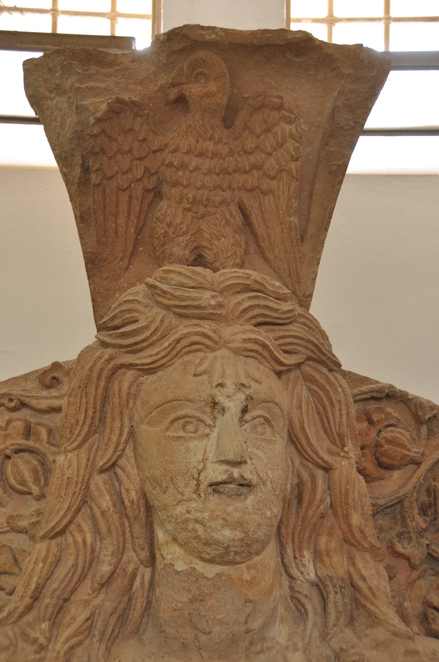 Khirbet et-Tannur, Nabataean depiction of Atargatis, goddess of fruits and fertility