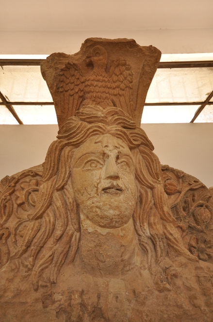 Khirbet et-Tannur, Nabataean depiction of Atargatis, goddess of fruits and fertility
