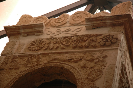 Ghirza, South cemetery, Mausoleum G, Relief