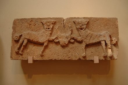 Ghirza, South cemetery, Unidentified mausoleum, Relief