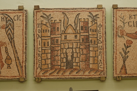 Theodorias, East Church, Mosaic of Theodorias