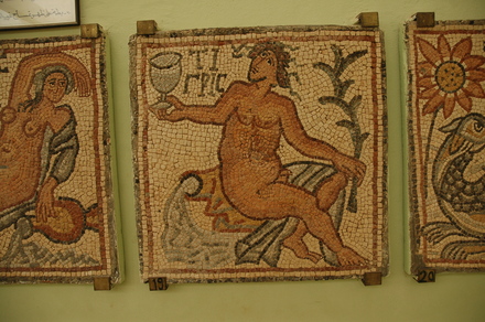 Theodorias, East Church, Mosaic of the Tigris