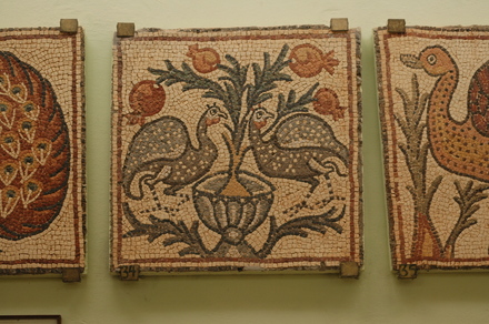 Theodorias, East Church, Mosaic of birds