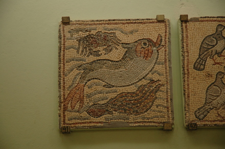Theodorias, East Church, Mosaic of fish