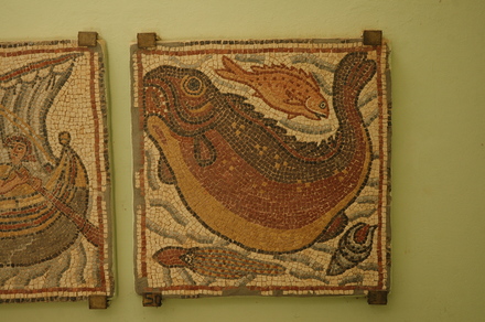 Theodorias, East Church, Mosaic of fish