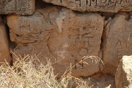 Taucheira-Arsinoe, Gymnasium, Honorific inscription