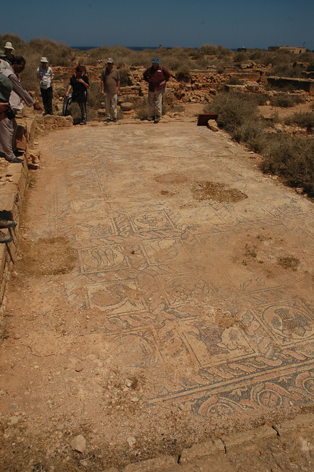 Arsinoe, Palace Church, Mosaic