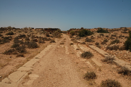 Taucheira-Arsinoe, Road