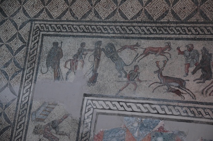 Dar Buc Ammera, Gladiator mosaic