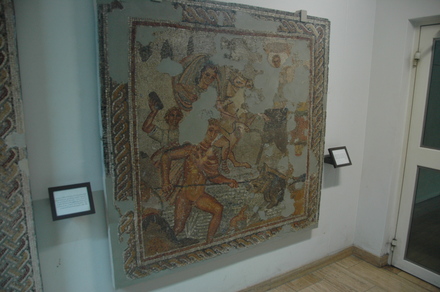 Lepcis Magna, Villa of the Nile Mosaic, Mosaic of a hunt