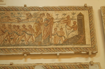 Lepcis Magna, Villa of the Nile Mosaic, Erotes
