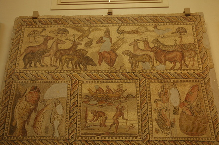 Lepcis Magna, Villa of the Orpheus Mosaic