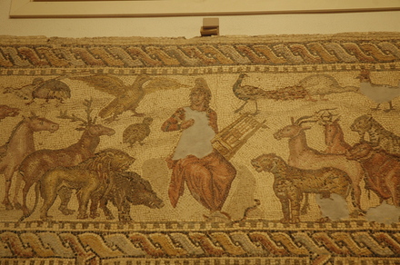 Lepcis Magna, Villa of the Orpheus Mosaic, Orpheus
