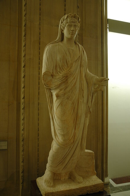 Cyrene, Statue of Antinous