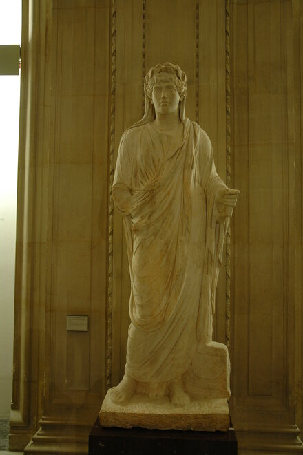 Cyrene, Statue of Antinous